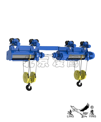 同軸雙鉤鋼絲繩電動葫蘆